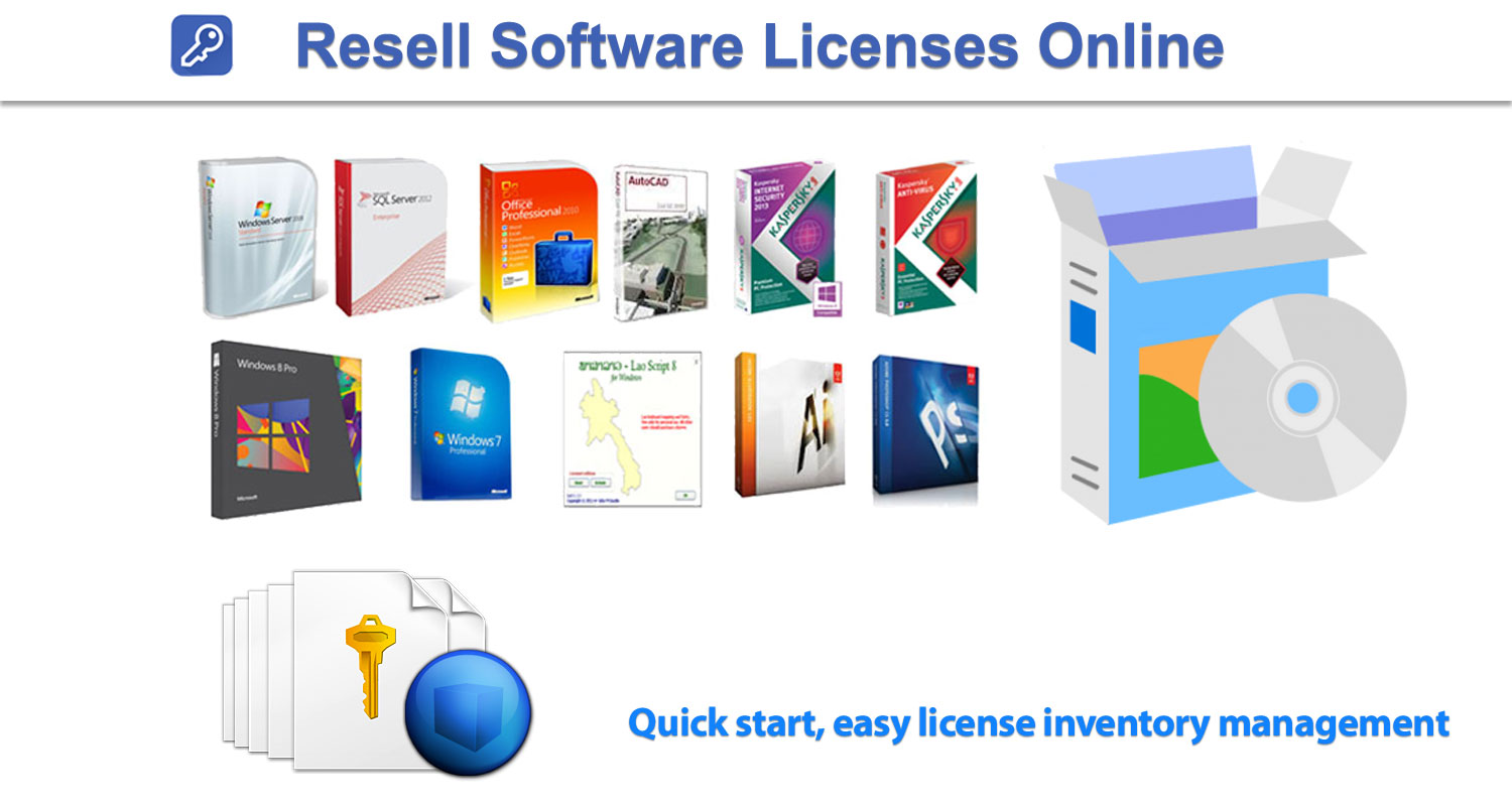 Resale Software Licenses online 