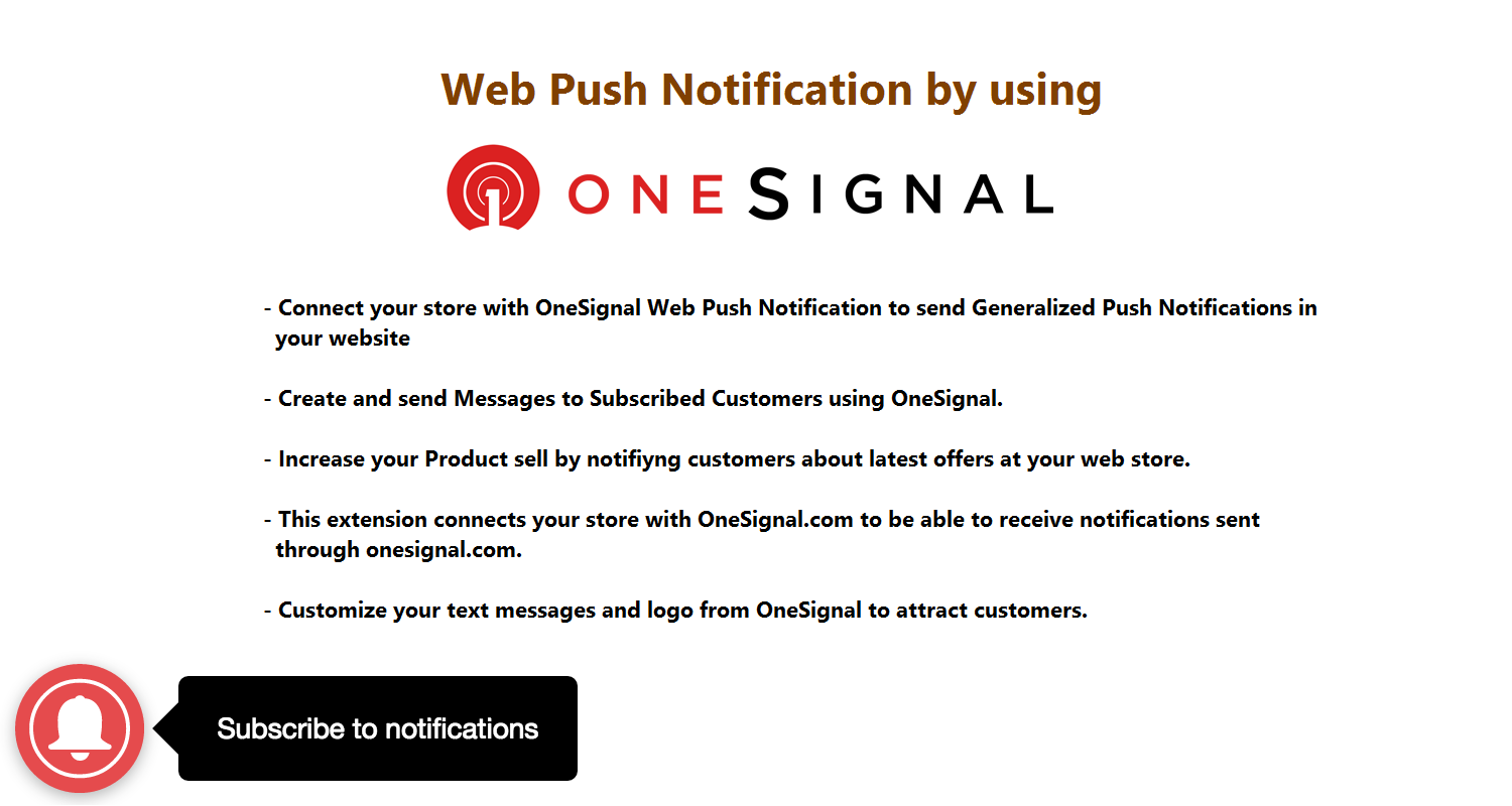 Website Push Notification using OneSignal