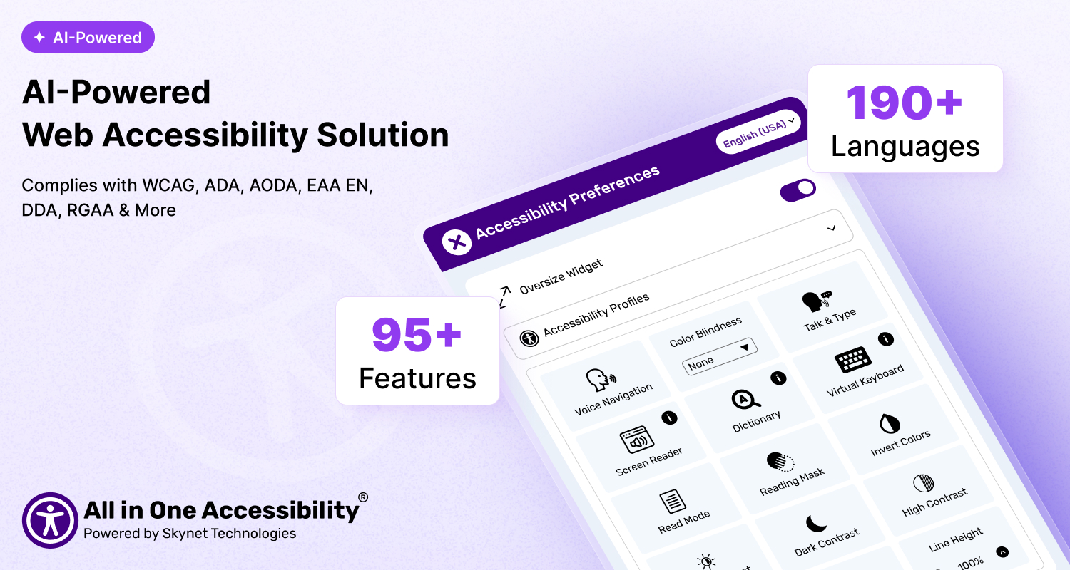 All in One Accessibility&reg;